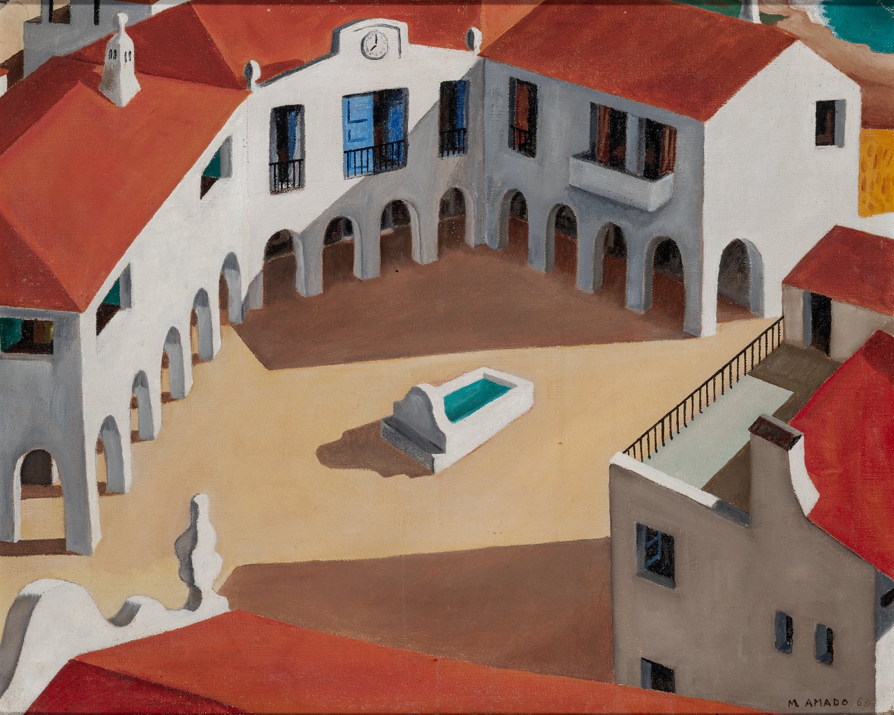 Square with Fountain