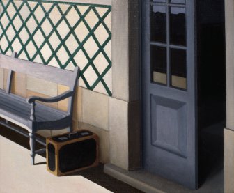 [Train Stop with Suitcase]