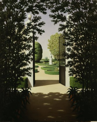 O port&atilde;o do jardim