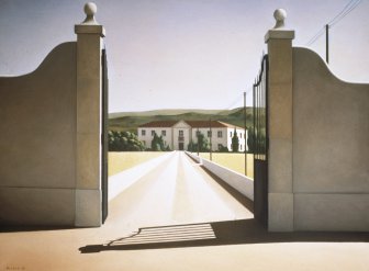 [Gate with House at the End]