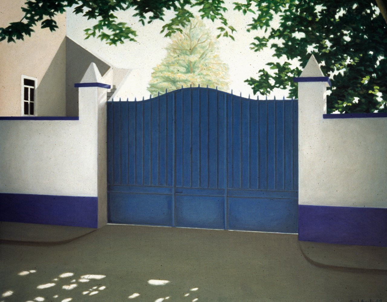 O port&atilde;o azul