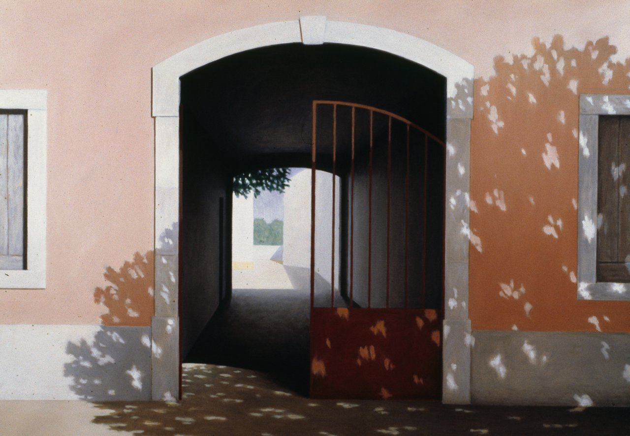 Portal com sombras
