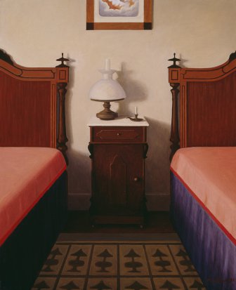 A mesa de cabeceira