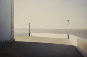 [Riverside with Lamps]