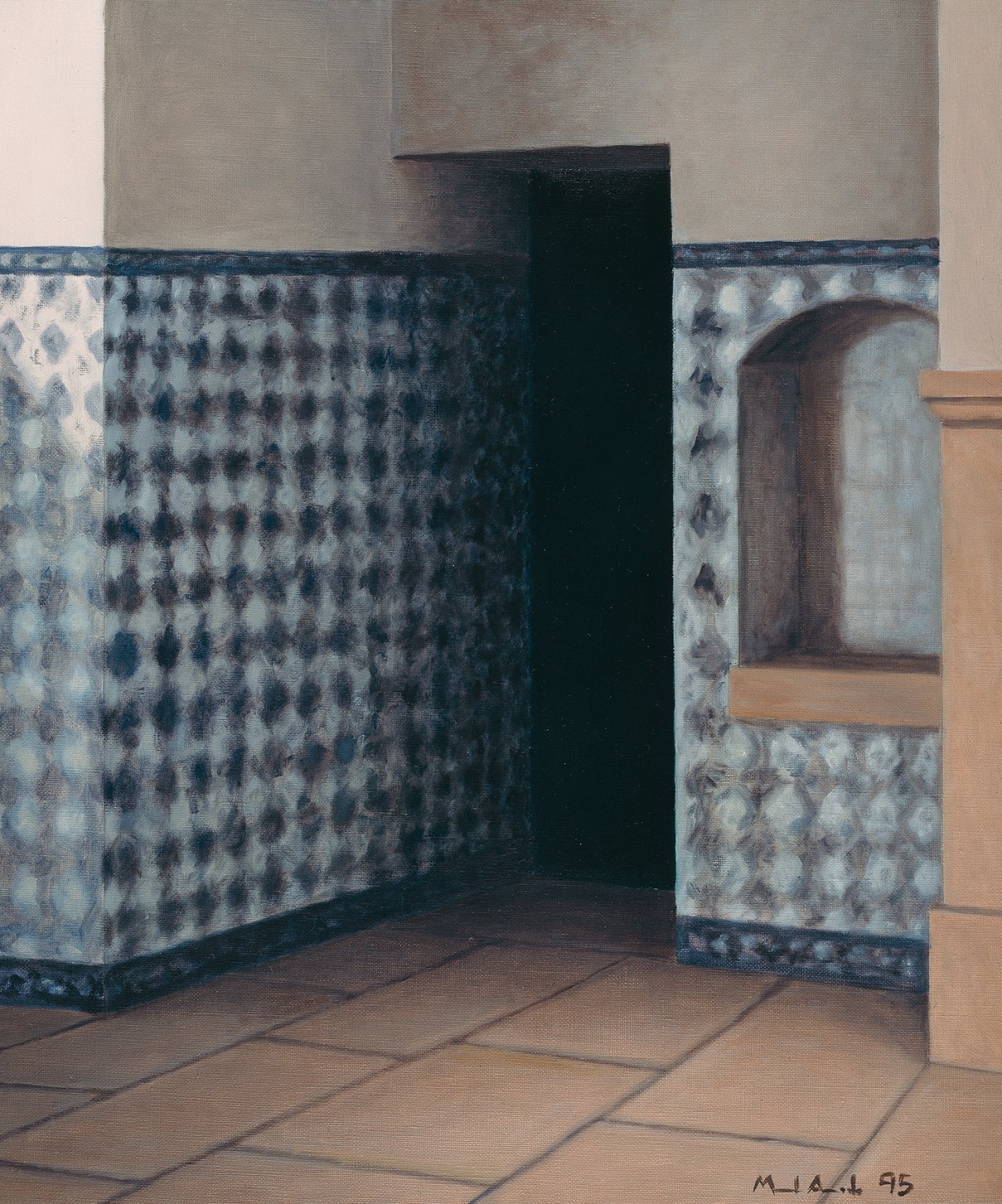 A porta da Capela